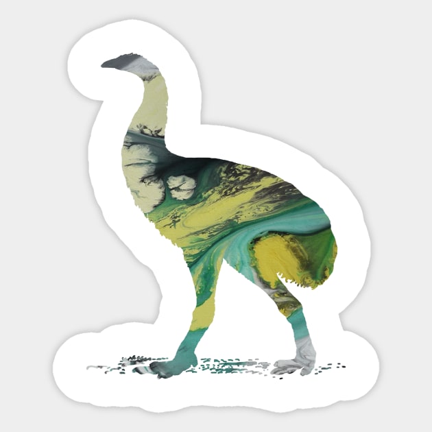 Moa Sticker by BittenByErmines